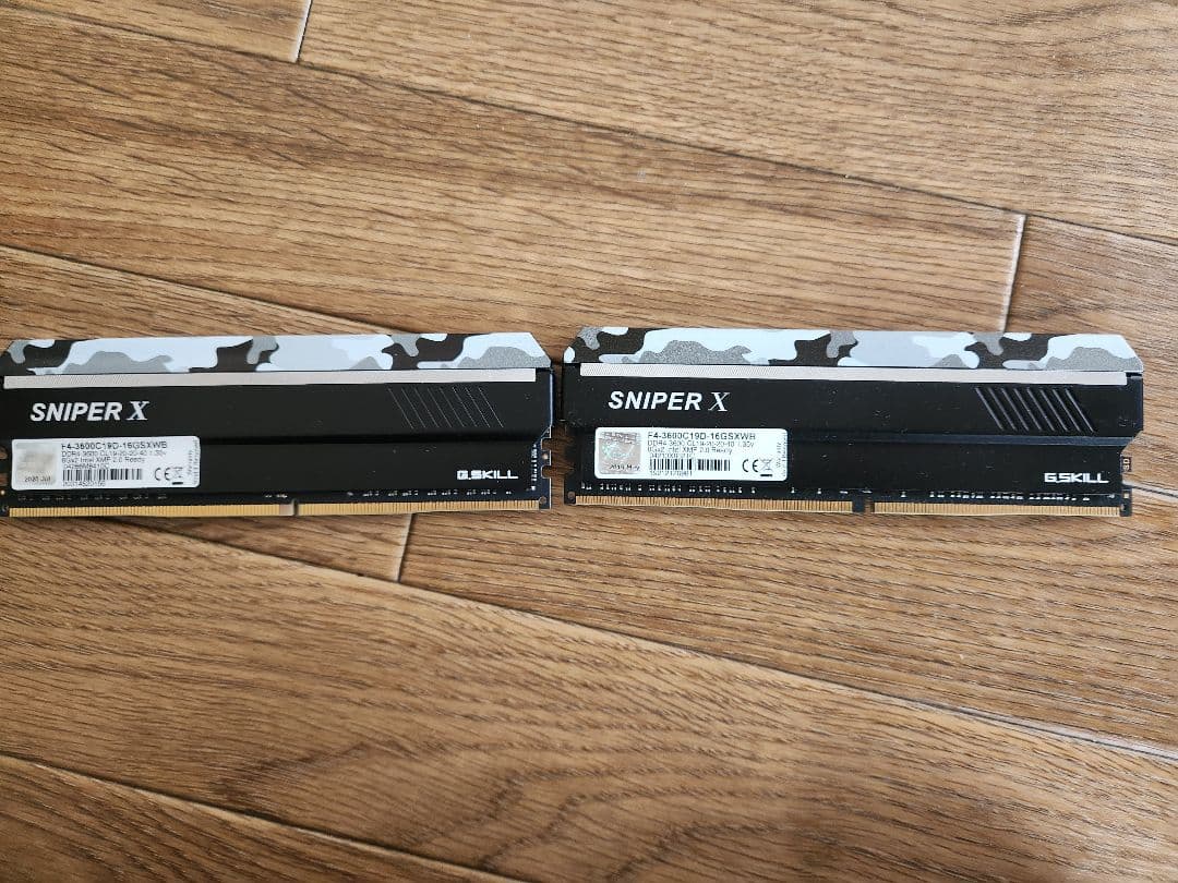 ぬ*く様 G.SKILL Sniper X DDR4 16GB (2x8GB)