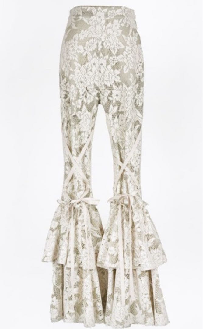 rurumu:ルルムウlace-up frill PT 縷縷夢兎るるむうパンツ