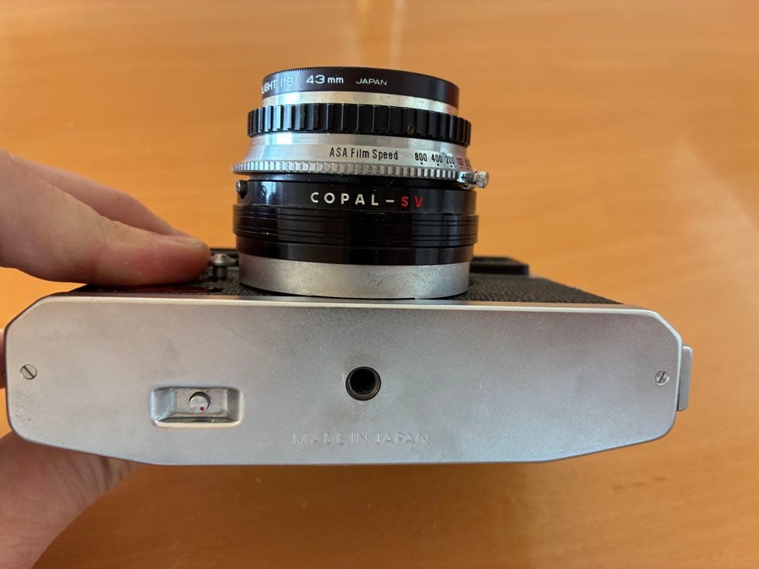 レトロ　OLYMPUS フィルムカメラ　オートアイ