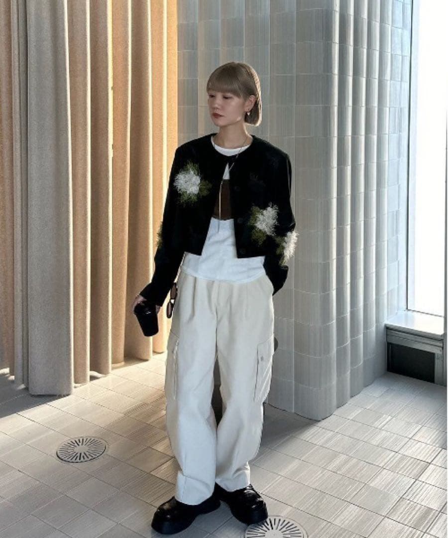 パンツ AMERI MILITARY SUIT DOCKING CARGO PANTS