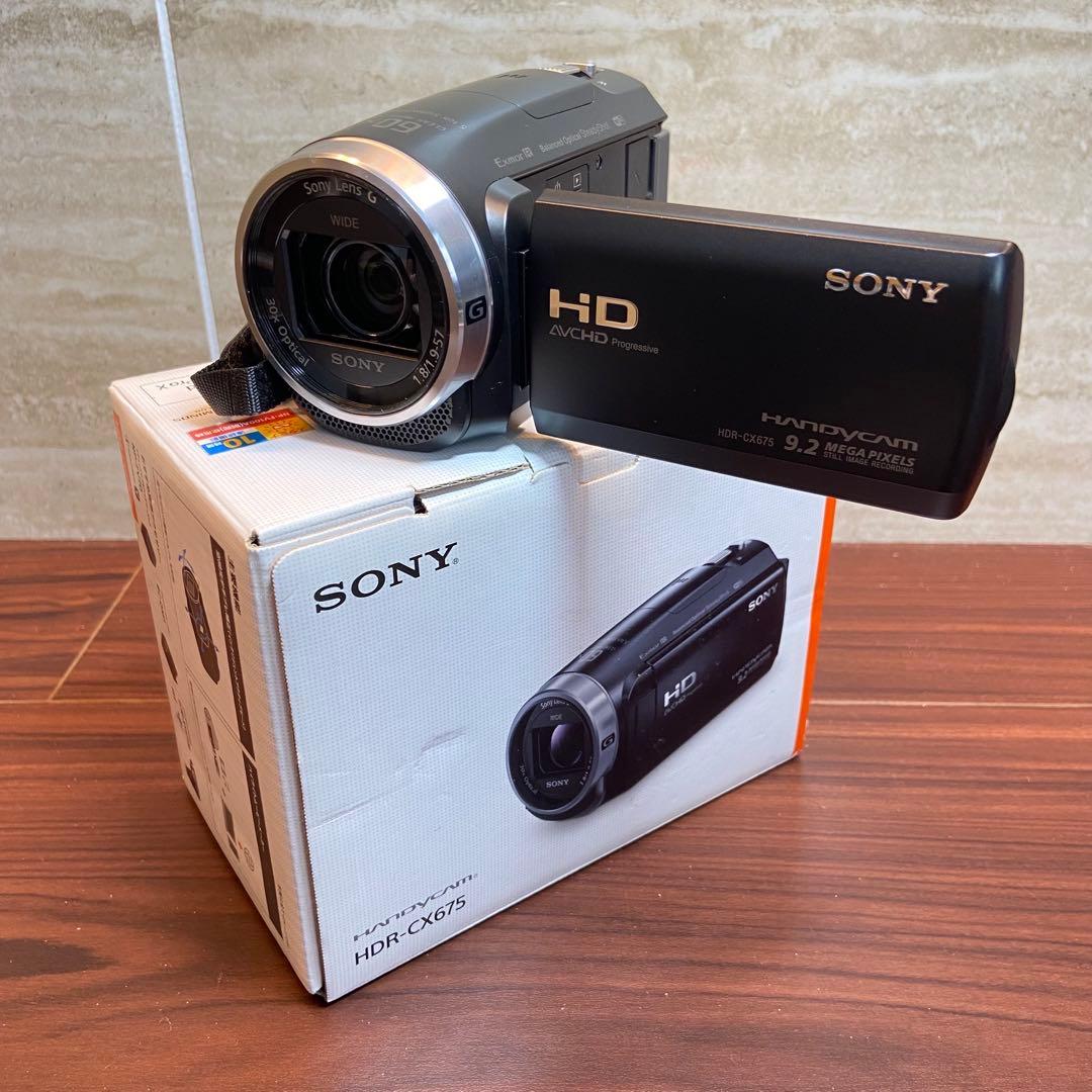 SONY HDR-CX675 ビデオカメラ ほぼ新品 3828