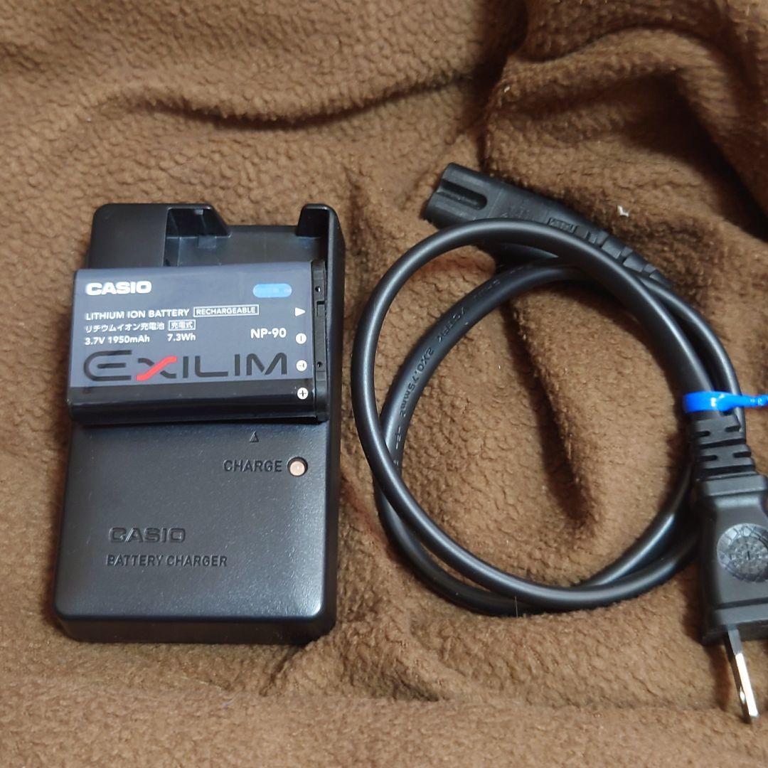 カシオ★ボディ美品動作品EX-H10シルバー★EXILIMデジカメ送料無料