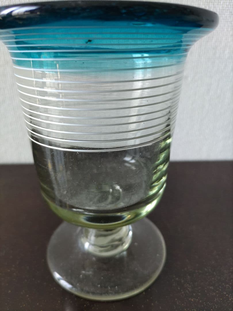 大正ロマン　糸巻き氷コップ