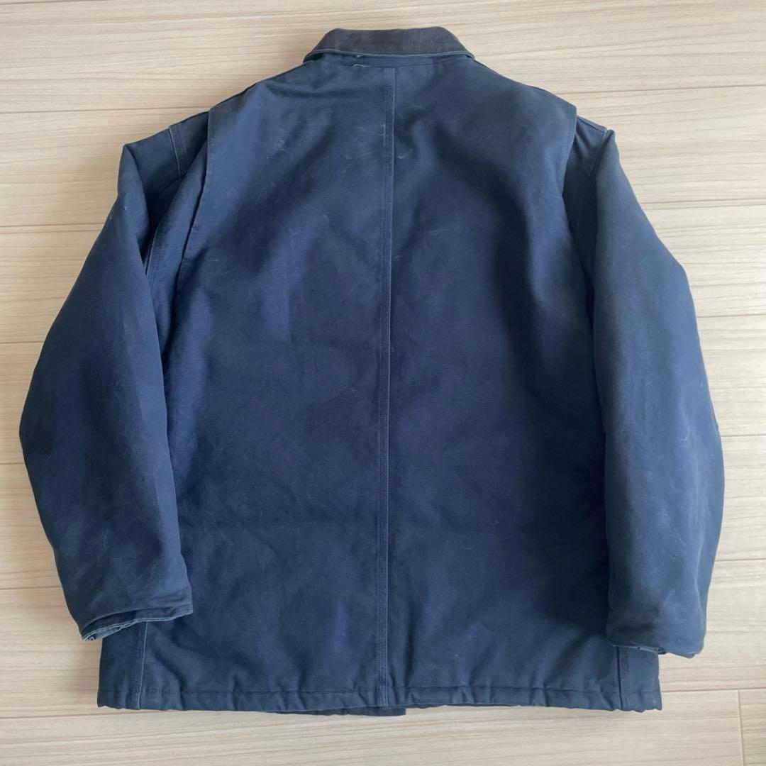 カーハート トラディショナルコート ネイビー サンプリングモデル