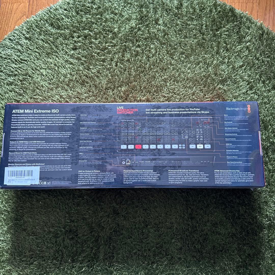 め*い様 ATEM Mini Extreme ISO ライブストリーミング機器