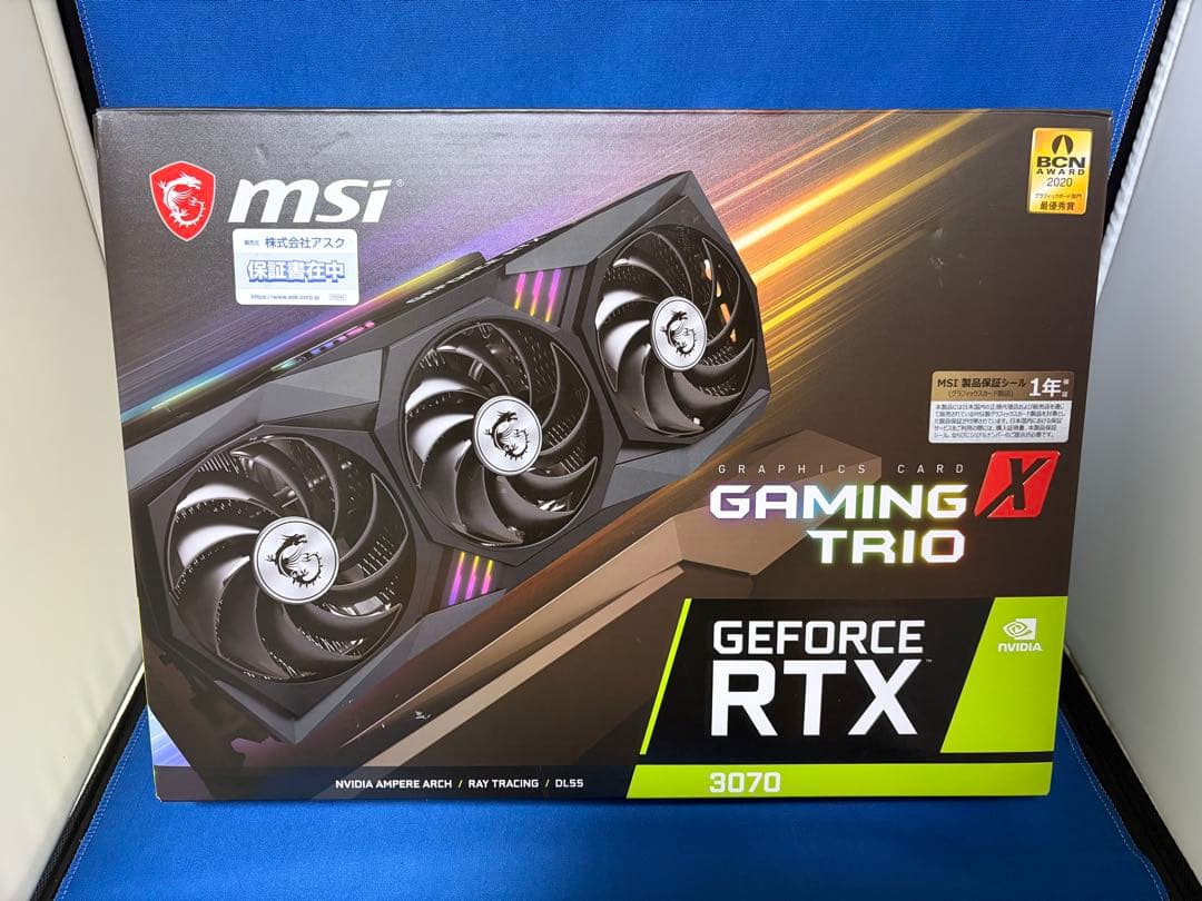 グラフィックボード・グラボ・ビデオカード MSI Nvidia Geforce RTX 3070 X TRIO