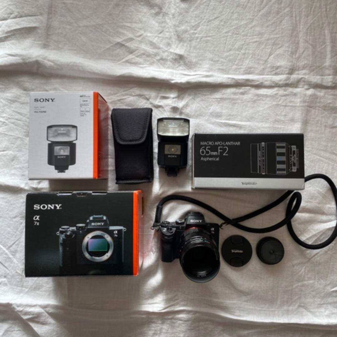 SONY a7ii ILCE-7M2 APO LANTHAR65mmなどまとめて