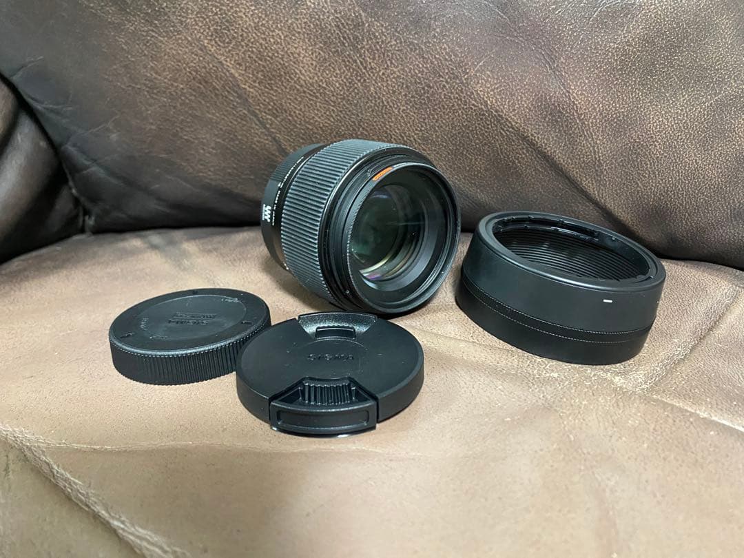 値下★SIGMA 56mmF1.4 DC DN [マイクロフォーサーズ用] 美品