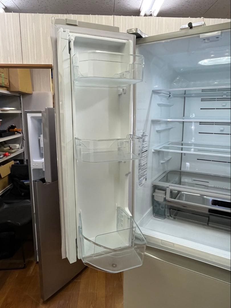 冷蔵庫 TOSHIBA 6ドア 462L 2017年 GR-K460FW(ZC)