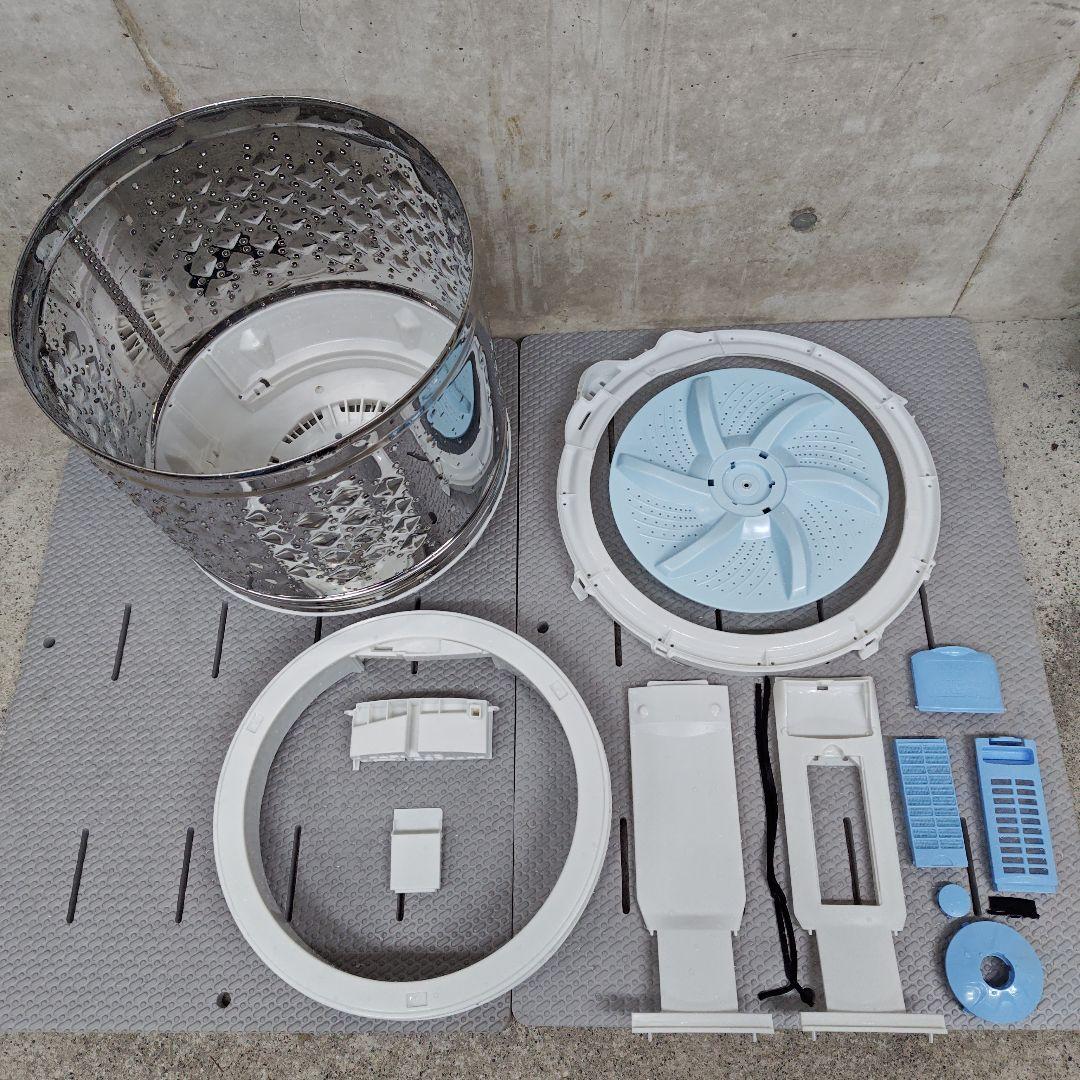 TOSHIBA 東芝 AW-5G8 分解洗浄済み洗濯機