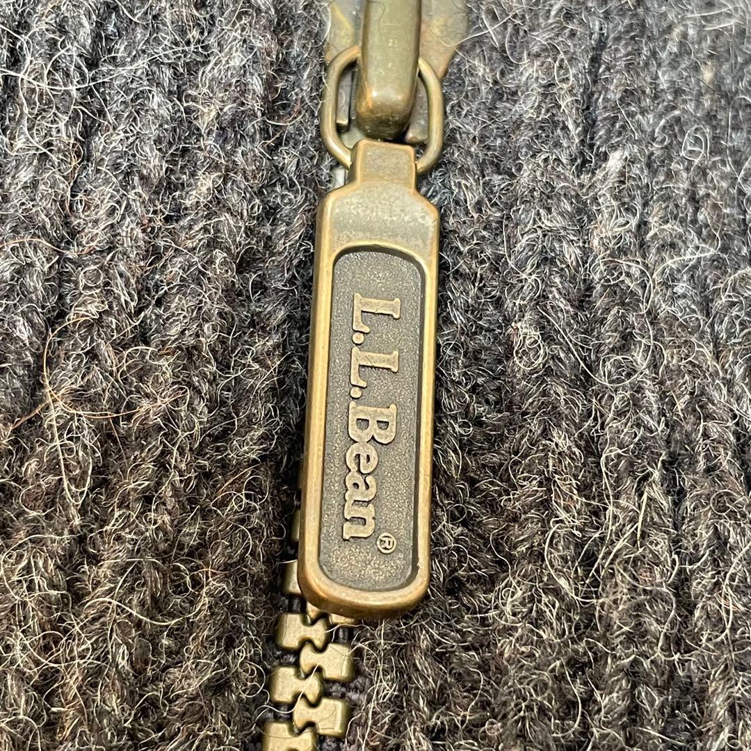 USA製 L.L.Bean アルパカ混 ドライバーズニット