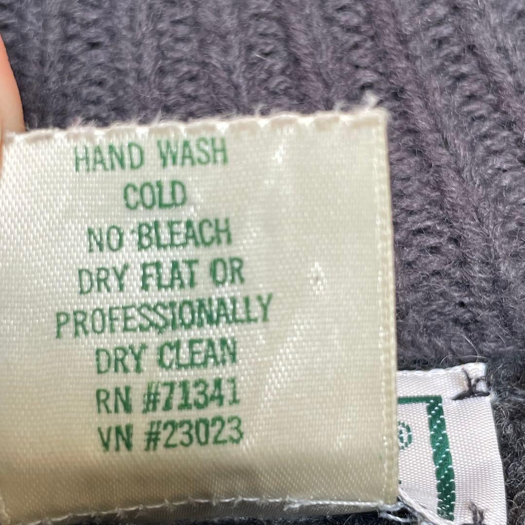 USA製 L.L.Bean アルパカ混 ドライバーズニット