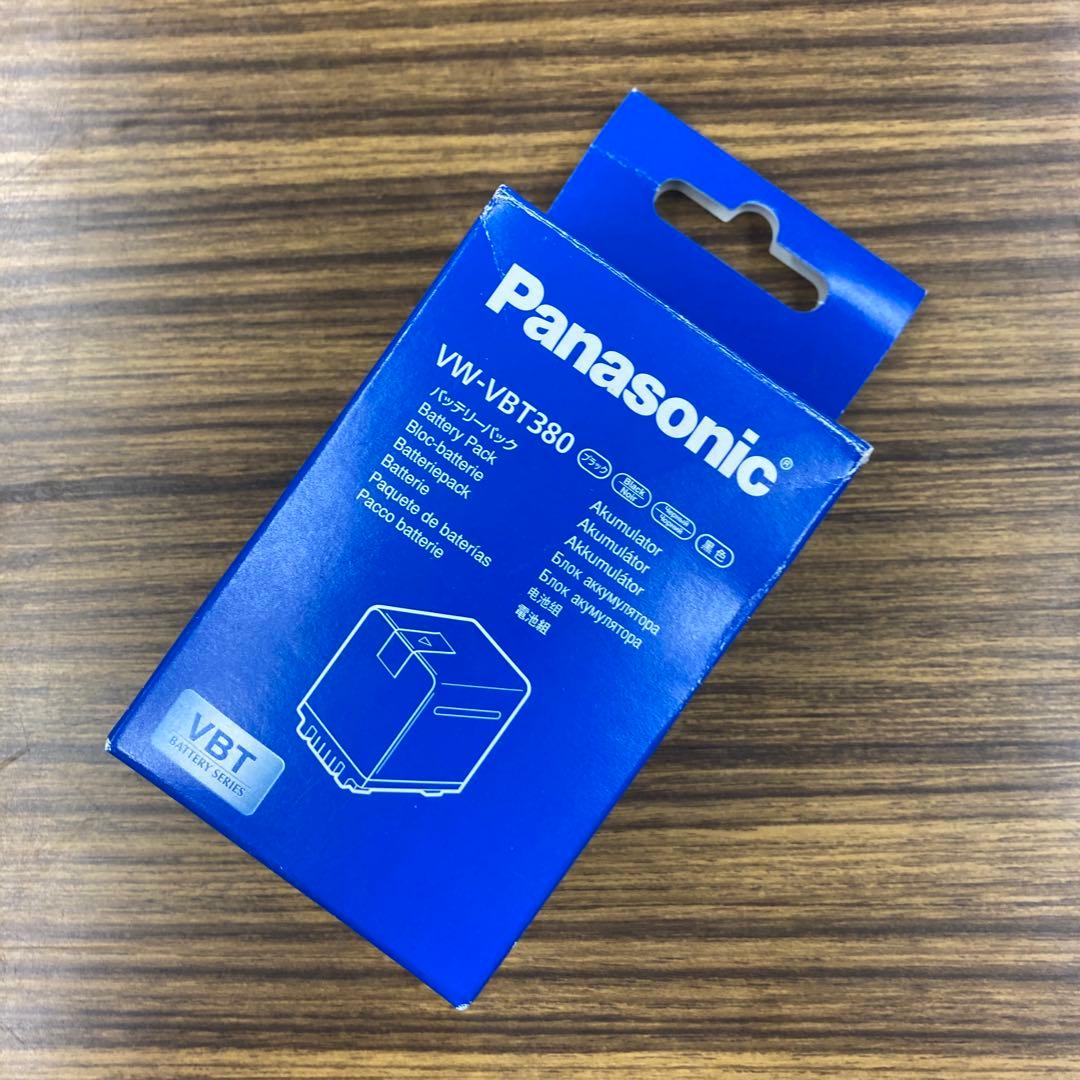 【未使用】Panasonic　VW-VBT380　バッテリーパック