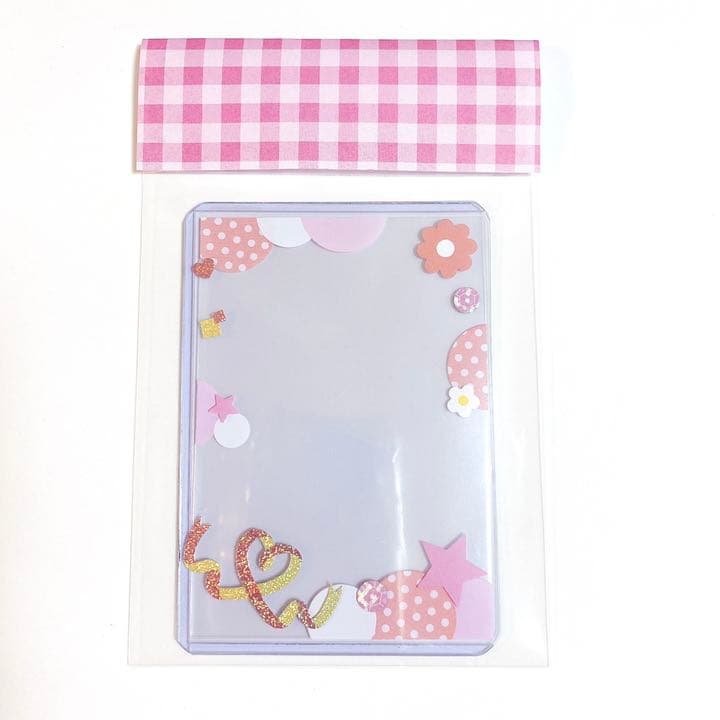 【オーダーページ】デコトレカケース・デコスリーブ　ピンクセット⑦