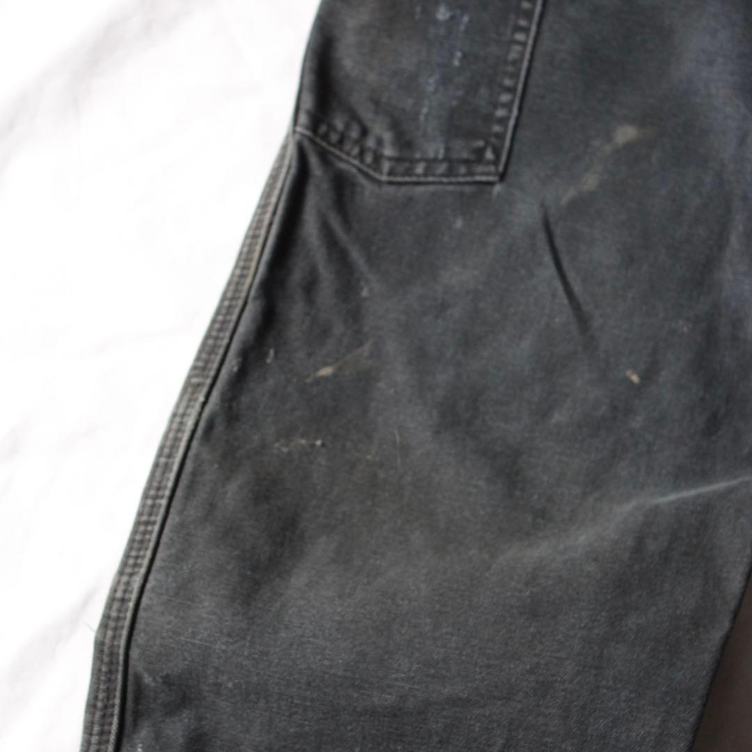 超雰囲気 Carhartt ダブルニー ペインターパンツ BLK 墨黒 ダック地
