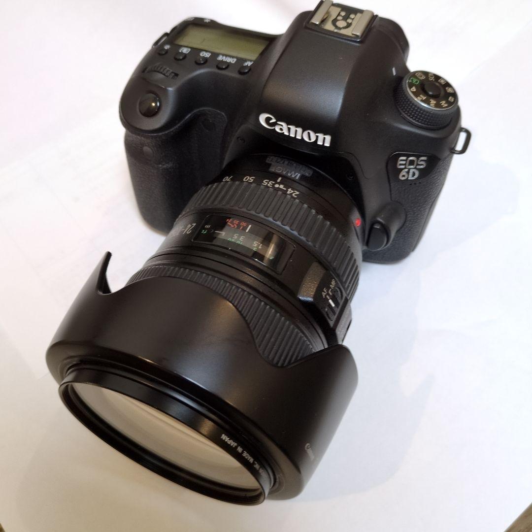 Canon EOS 6D デジタル一眼レフカメラ 24-105mmレンズ付き