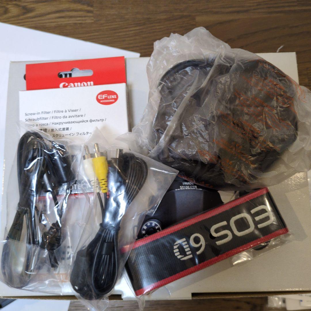 Canon EOS 6D デジタル一眼レフカメラ 24-105mmレンズ付き