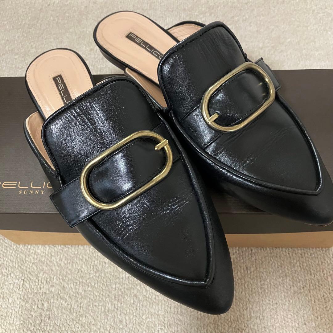 PELLCO SUNNYペリーコサニー スリッパ ローファー 38 ¥31900