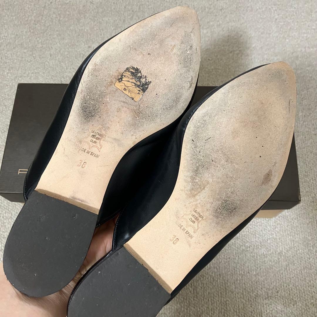 PELLCO SUNNYペリーコサニー スリッパ ローファー 38 ¥31900