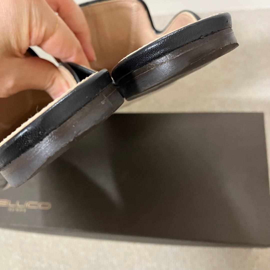 PELLCO SUNNYペリーコサニー スリッパ ローファー 38 ¥31900