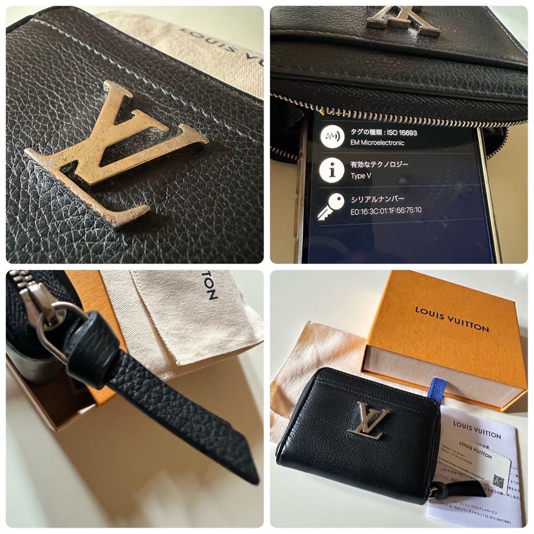 美品 付属品完品 ルイヴィトン ロックミー ジッピー パース ブラック