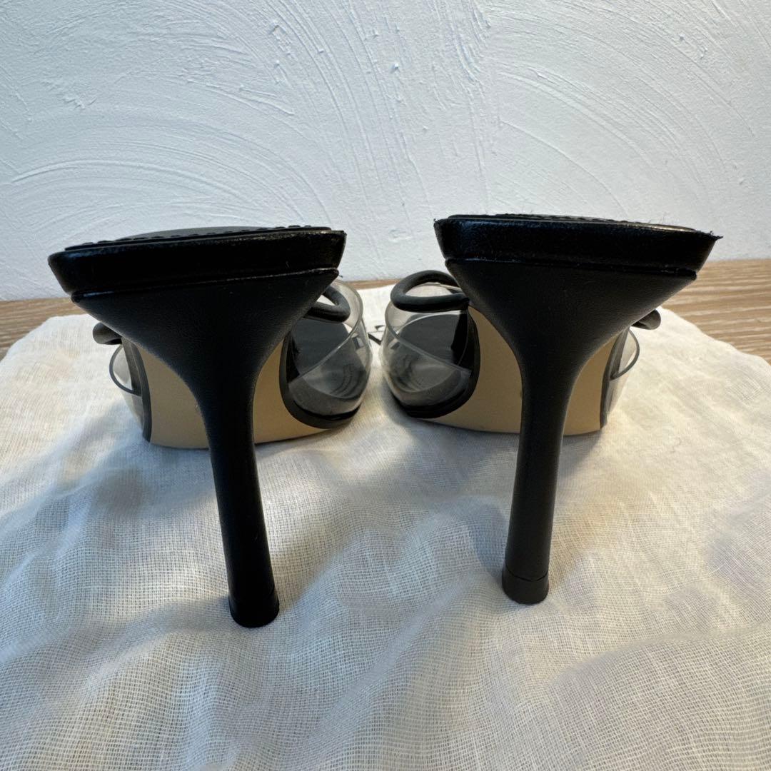 ZARA ブラック ミュール 35サイズ