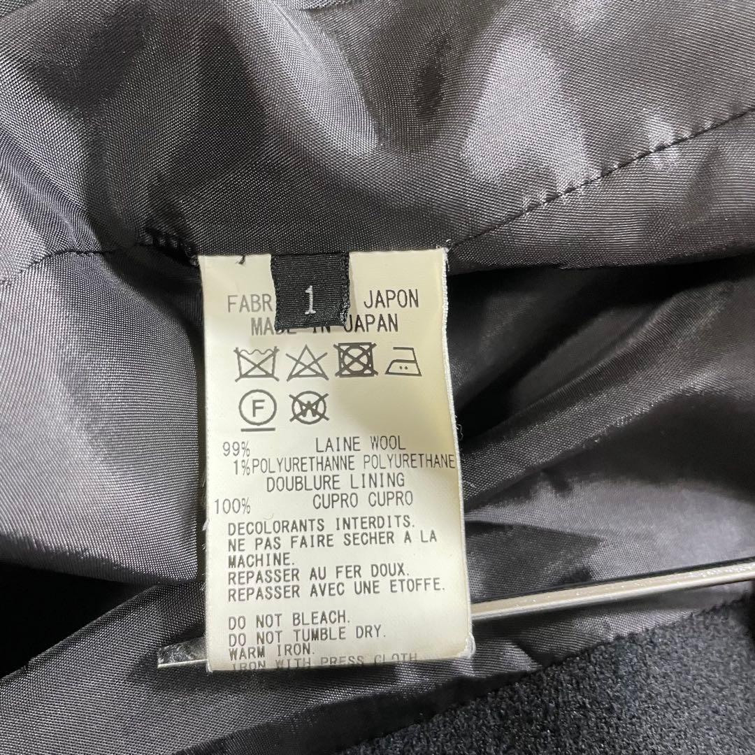 GroundY ヨウジヤマモト アシンメトリーウールジャケット 変形アウター
