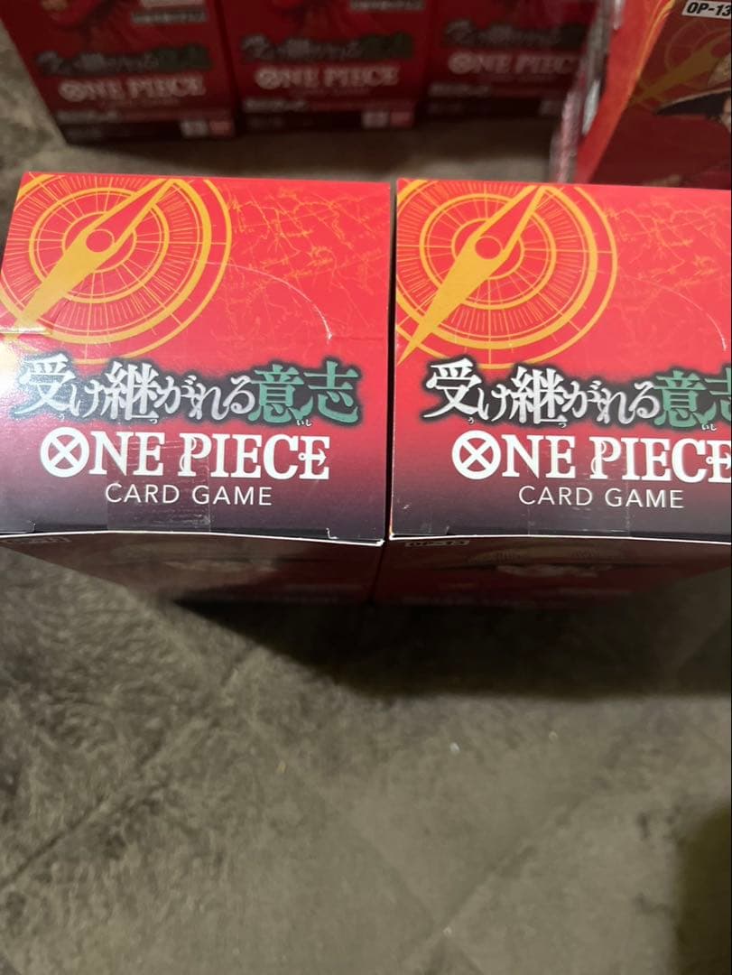 即購入⭕️ワンピースカード受け継がれる意志10BOX 新品未開封テープ付き