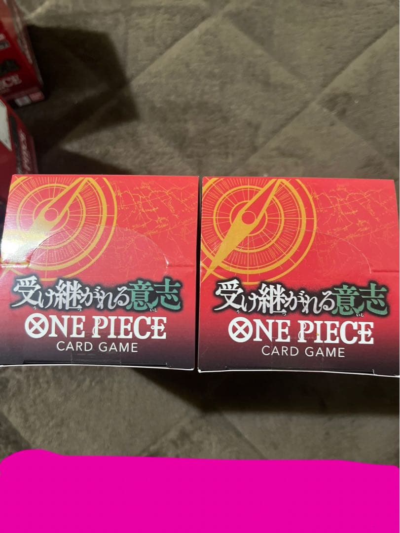 即購入⭕️ワンピースカード受け継がれる意志10BOX 新品未開封テープ付き