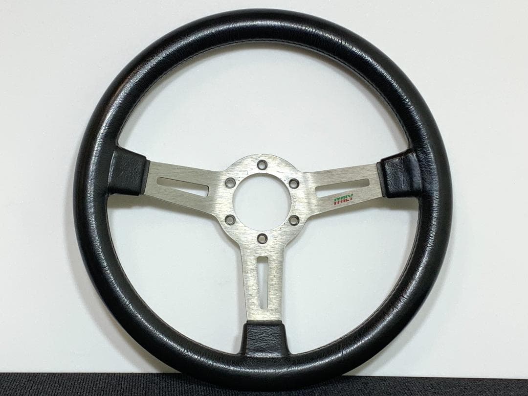 EVA エバ S104 ステアリング 35パイ ITALY 希少 当時物