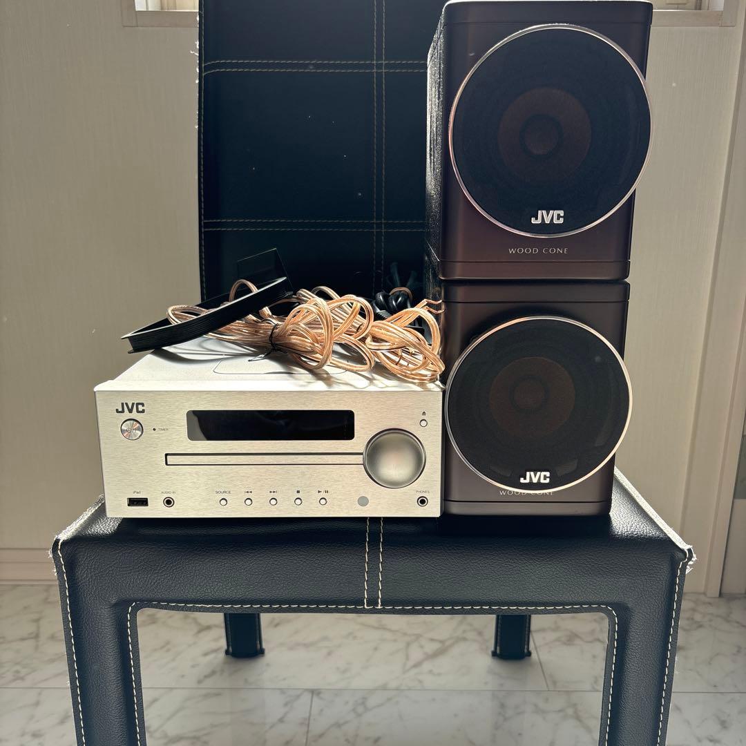 チ*ー様 JVC WOOD TONE ミニコンポ　EX-N1