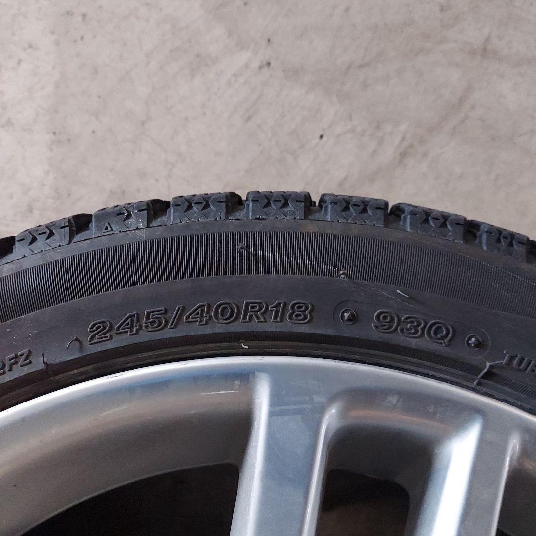 専用 ブリザック VRX2 245/40R18 クラウン純正ホイール セット