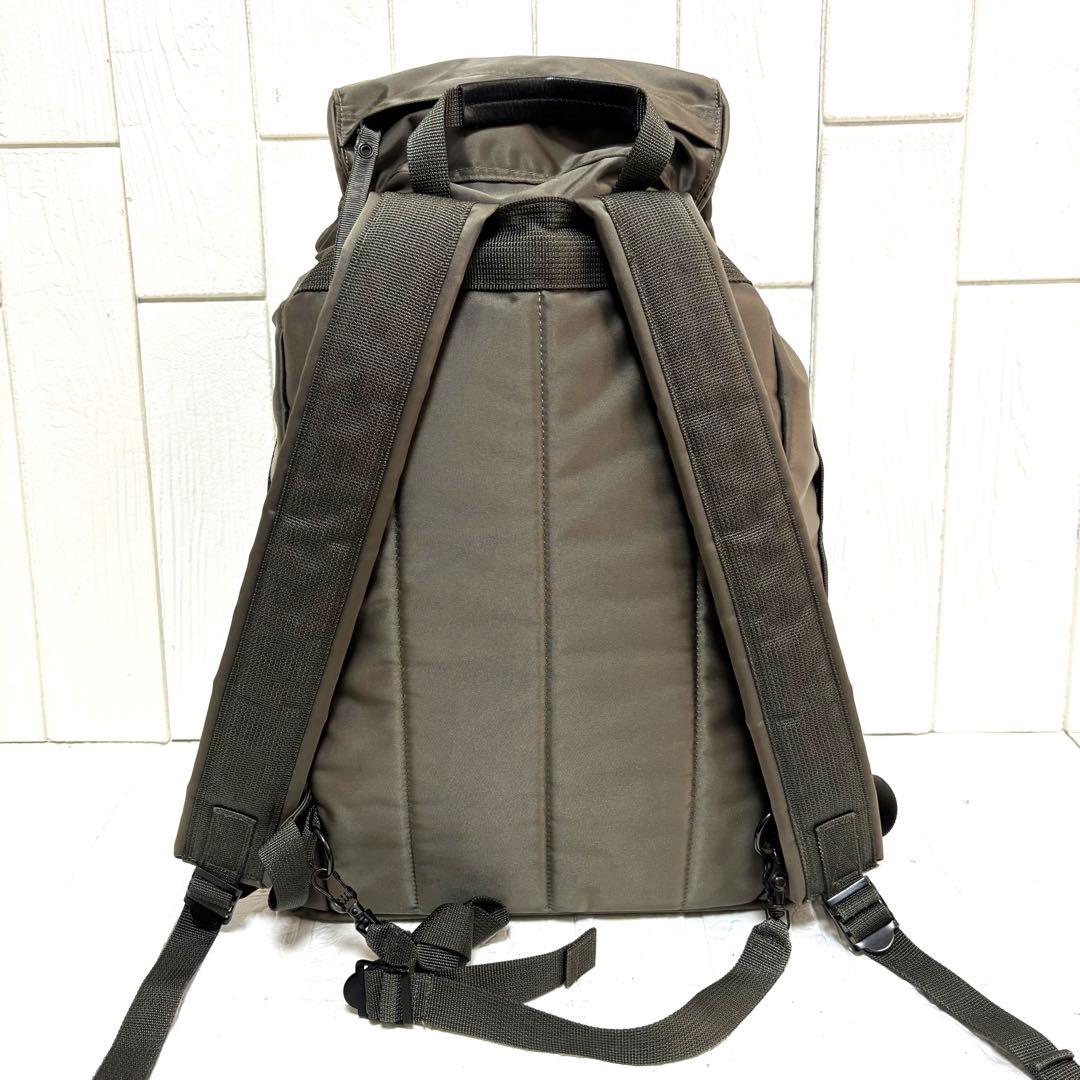 希少 美品 LUGGAGE LABEL ZONE ゾーン バックパック オリーブ