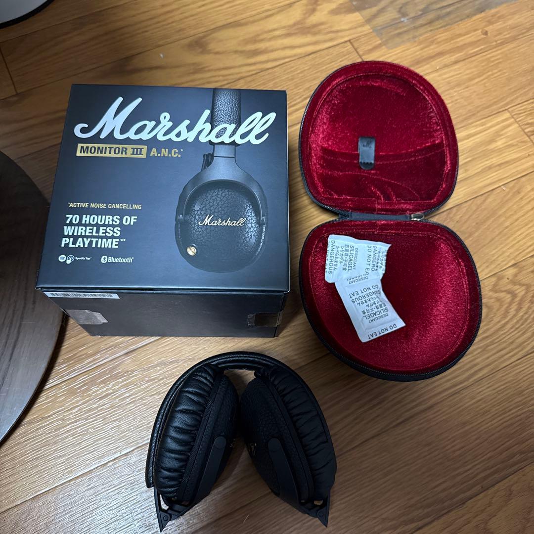 Marshall Monitor III A.N.C. ワイヤレスヘッドフォン