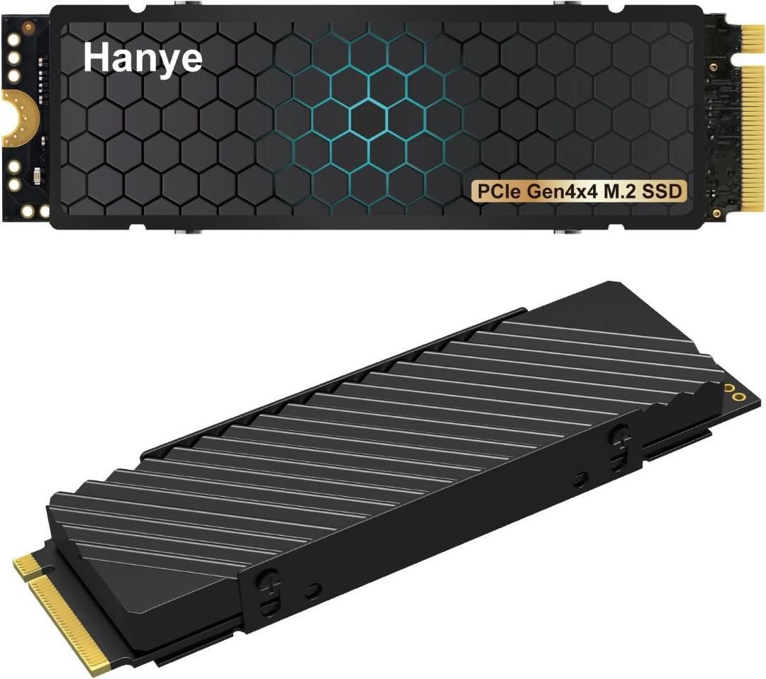 Hanye HE70 4TB NVMe M.2 SSD PS5メーカー保証 2