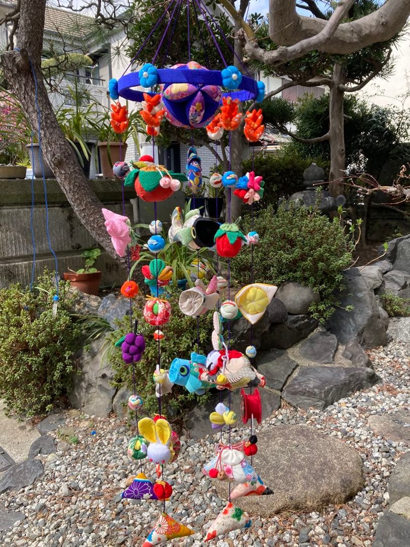 鯉のぼり吊るし雛7連飾り　子供の日　ハンドメイド（M ik k o）