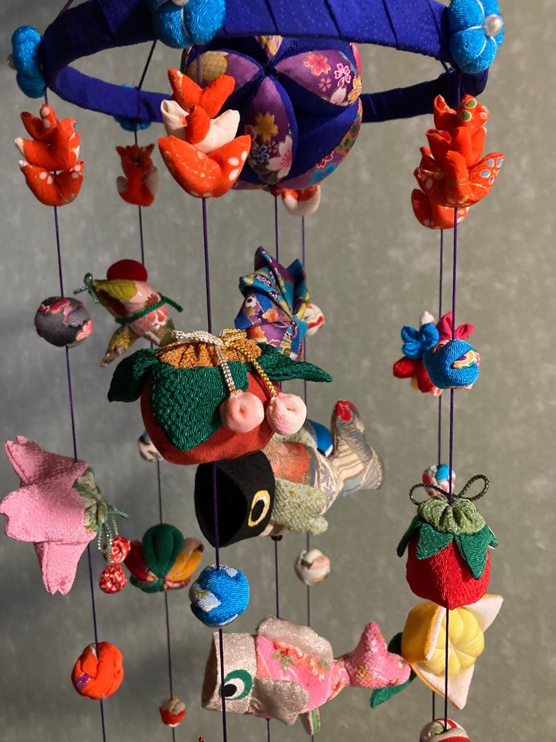 鯉のぼり吊るし雛7連飾り　子供の日　ハンドメイド（M ik k o）