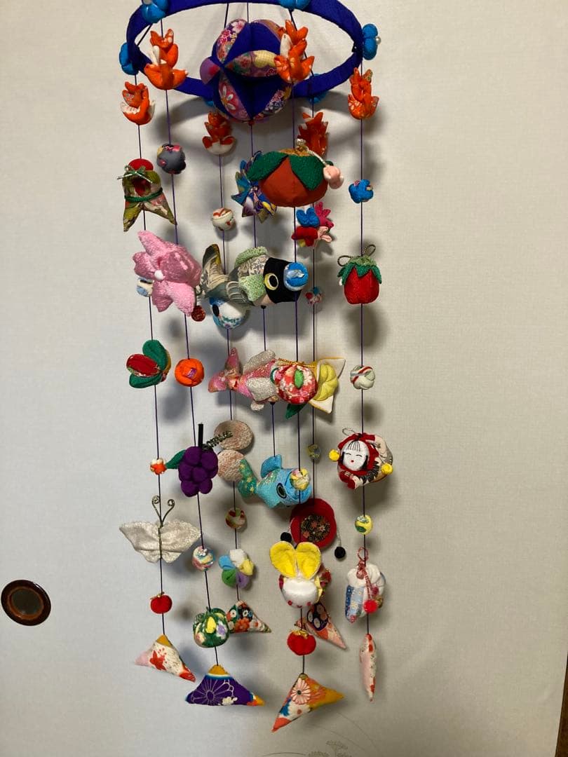 鯉のぼり吊るし雛7連飾り　子供の日　ハンドメイド（M ik k o）