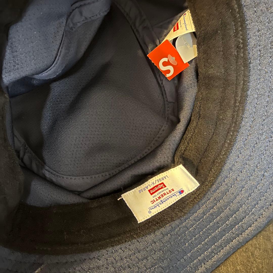 帽子 Supreme x Champion Mesh Crusher navy