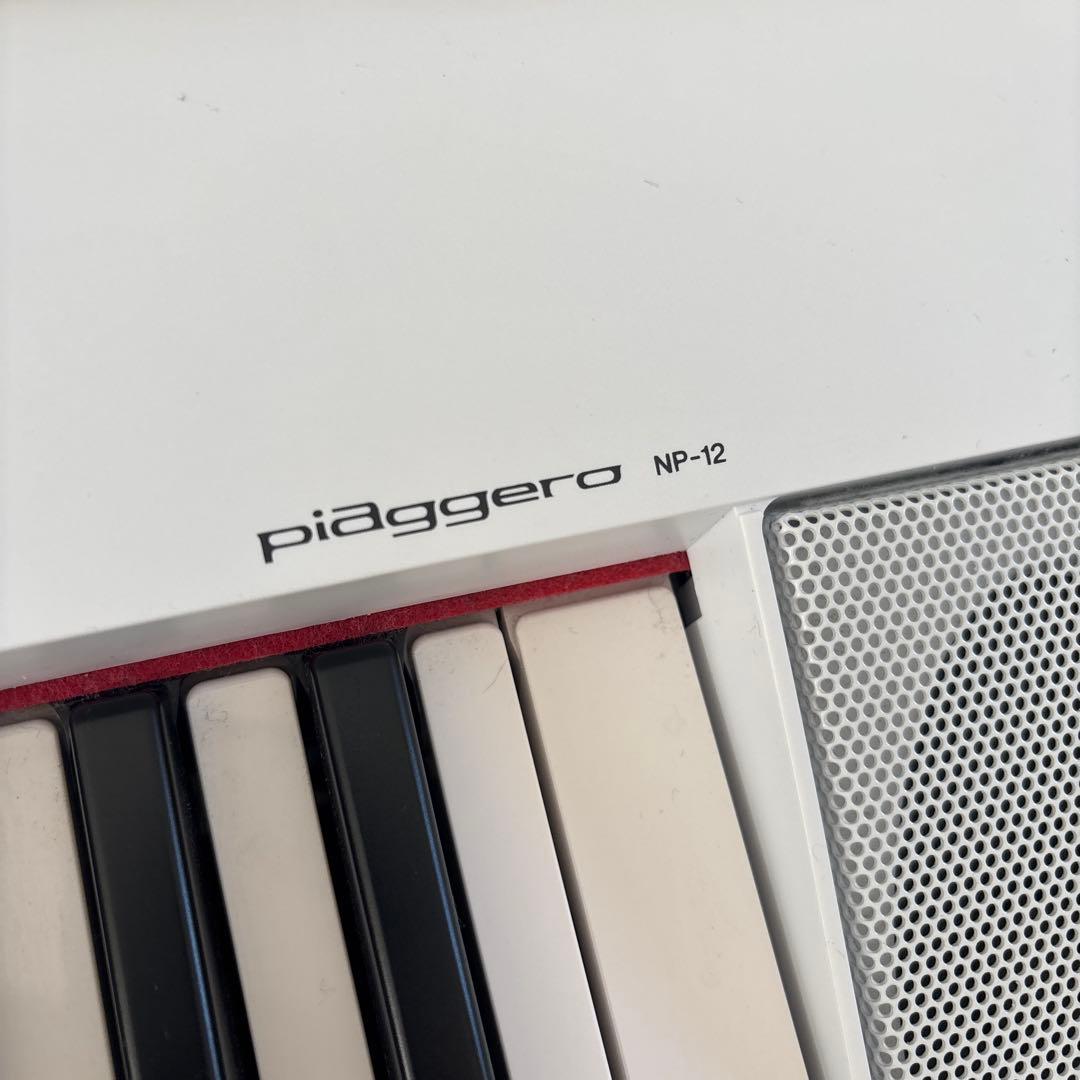 ヤマハ 電子キーボード 22年製　NP-12WH ヘッドホン付