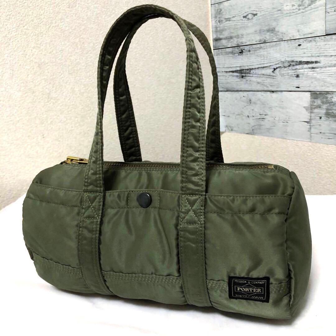 大人気✨希少 ポーター タンカー ミニボストンバッグS セージ 吉田カバン