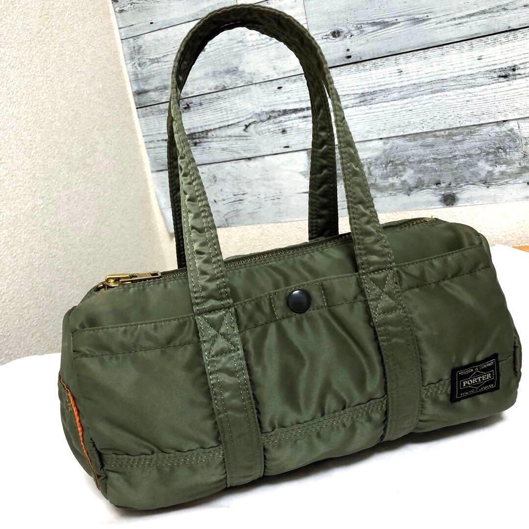 大人気✨希少 ポーター タンカー ミニボストンバッグS セージ 吉田カバン