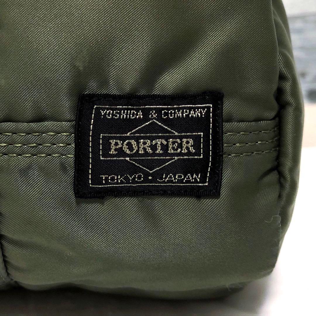 大人気✨希少 ポーター タンカー ミニボストンバッグS セージ 吉田カバン