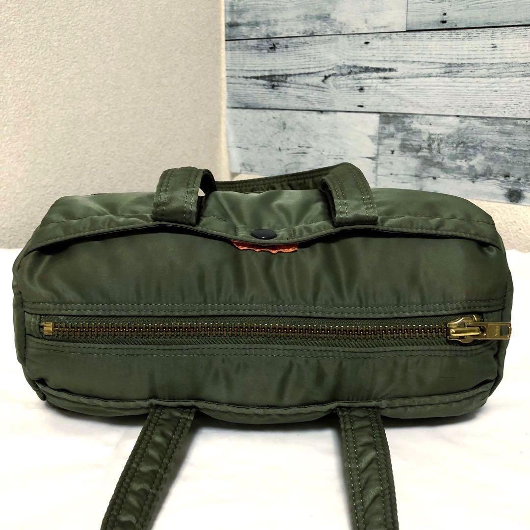 大人気✨希少 ポーター タンカー ミニボストンバッグS セージ 吉田カバン