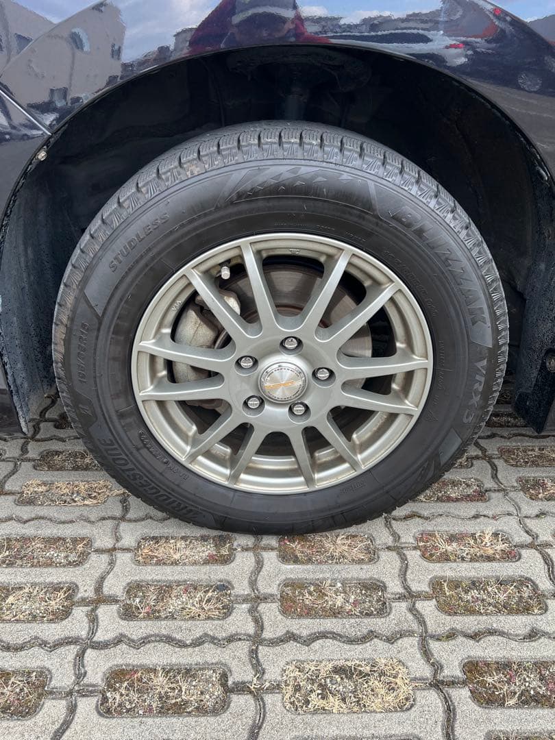 【引取り限定】トヨタ80系、ブリザックVRX-3、4本セット（15インチ）