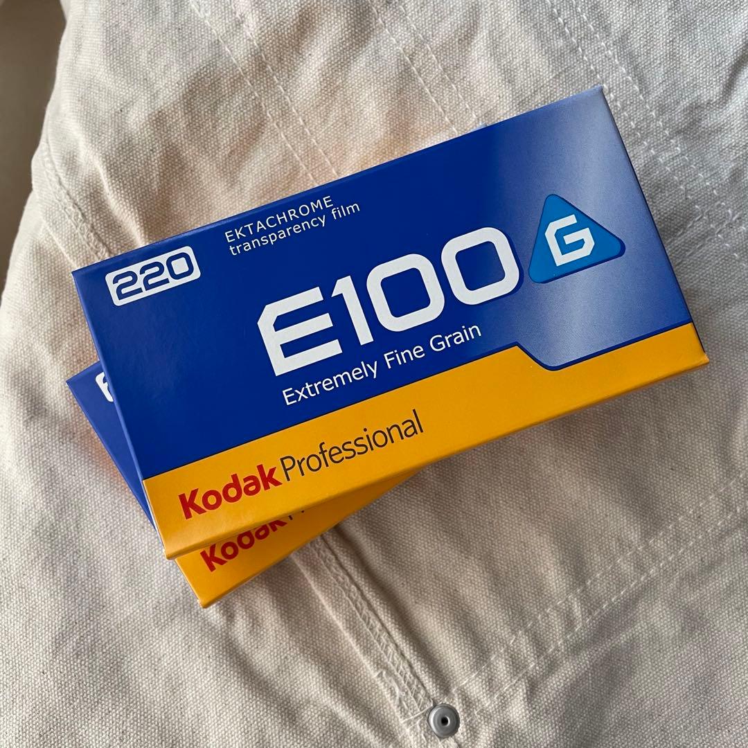 Kodakカラーリバーサルフィルム　エクタクローム　E100G 10本
