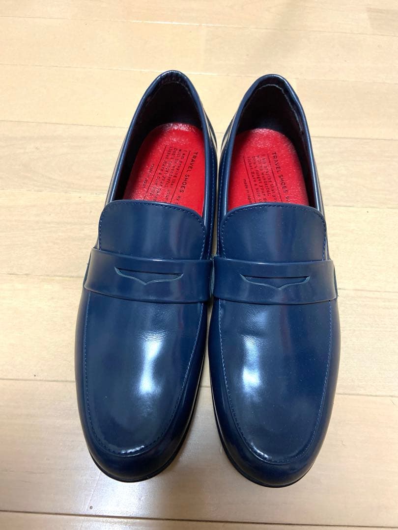 ショセ　新品未使用　トラベルシューズ　ガラスレザー