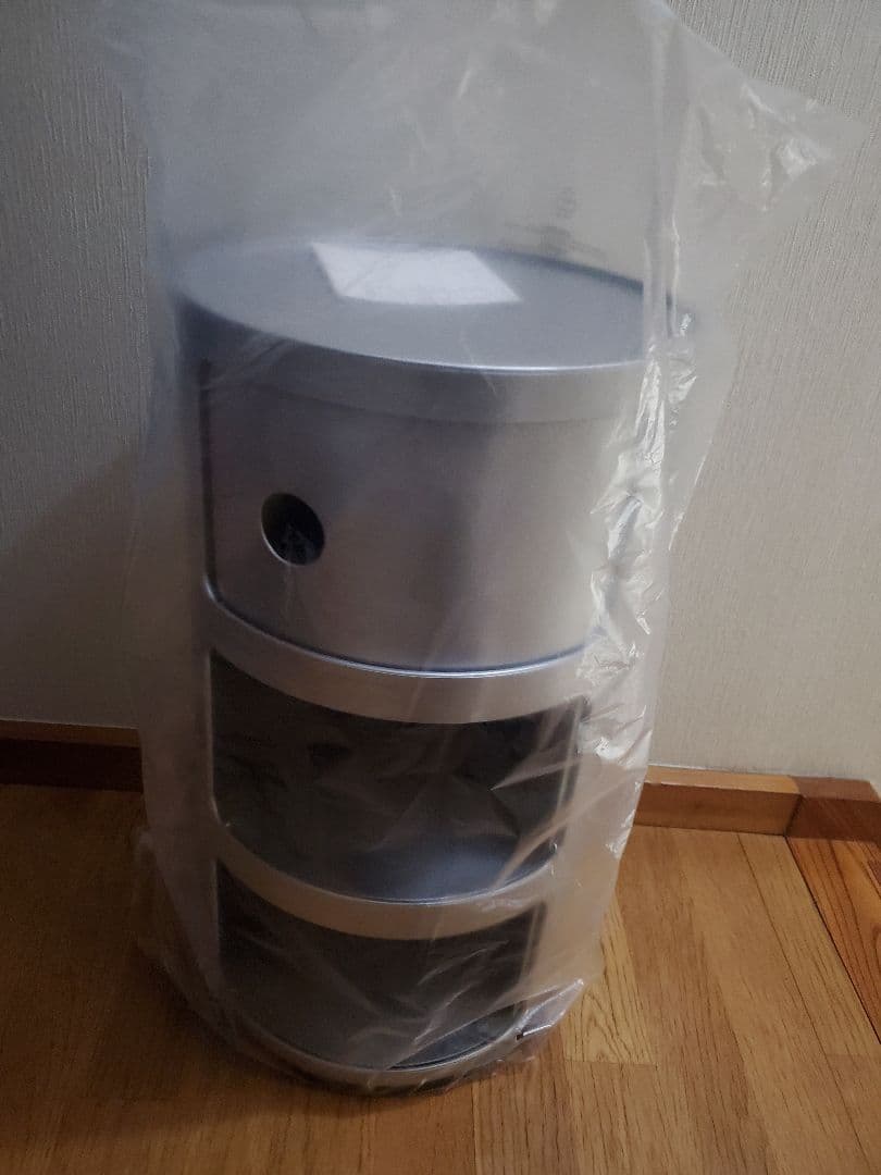 【値下可】Kartell Componibili 3段収納　シルバー