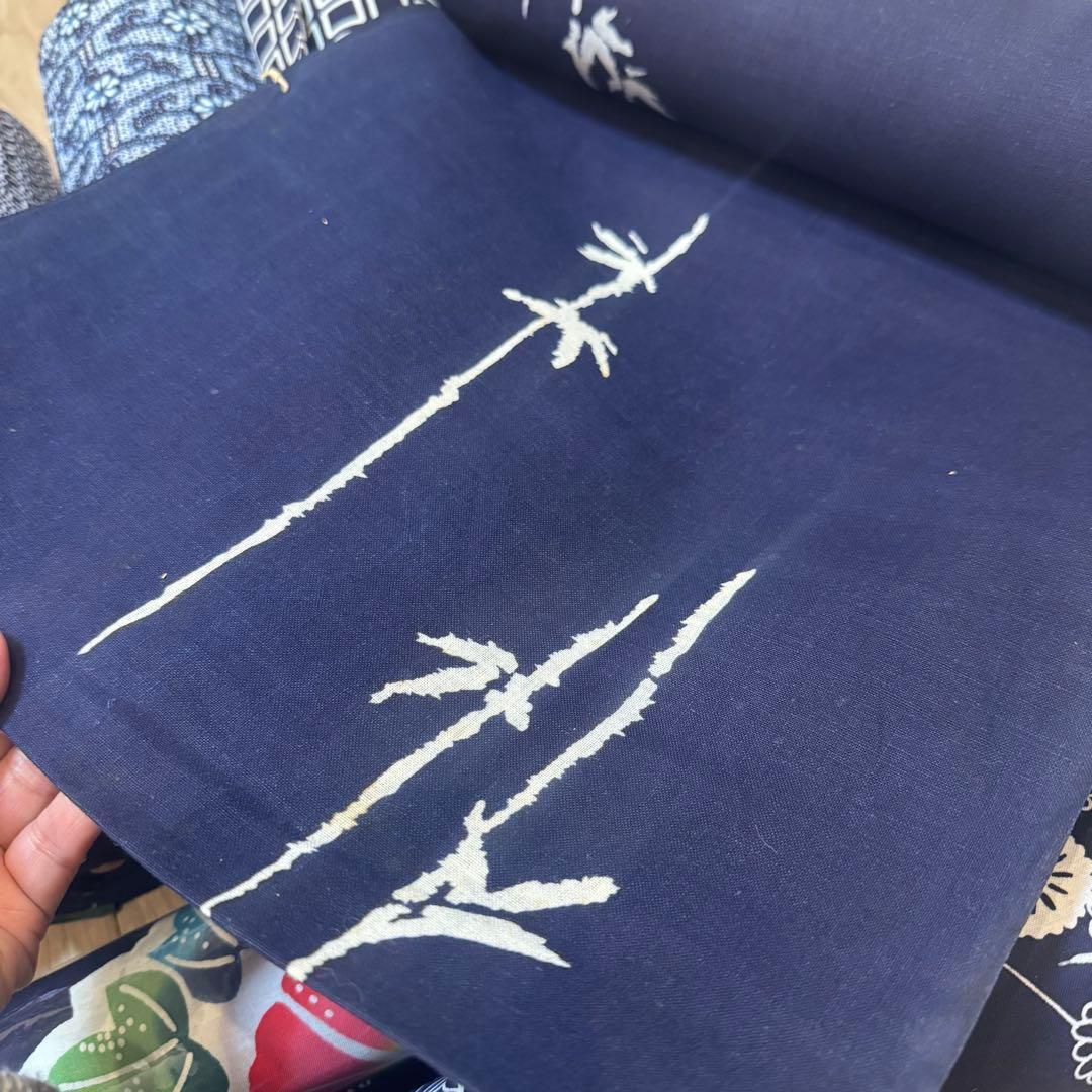 C 格安　リメイク用　素材　 まとめ売り　着物　和服　10点　本染　浴衣　反物