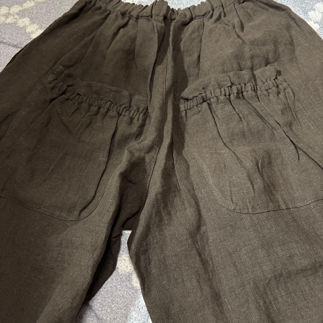 sm2 ◾️立川限定▪️リネンルナポケットフリルパンツ